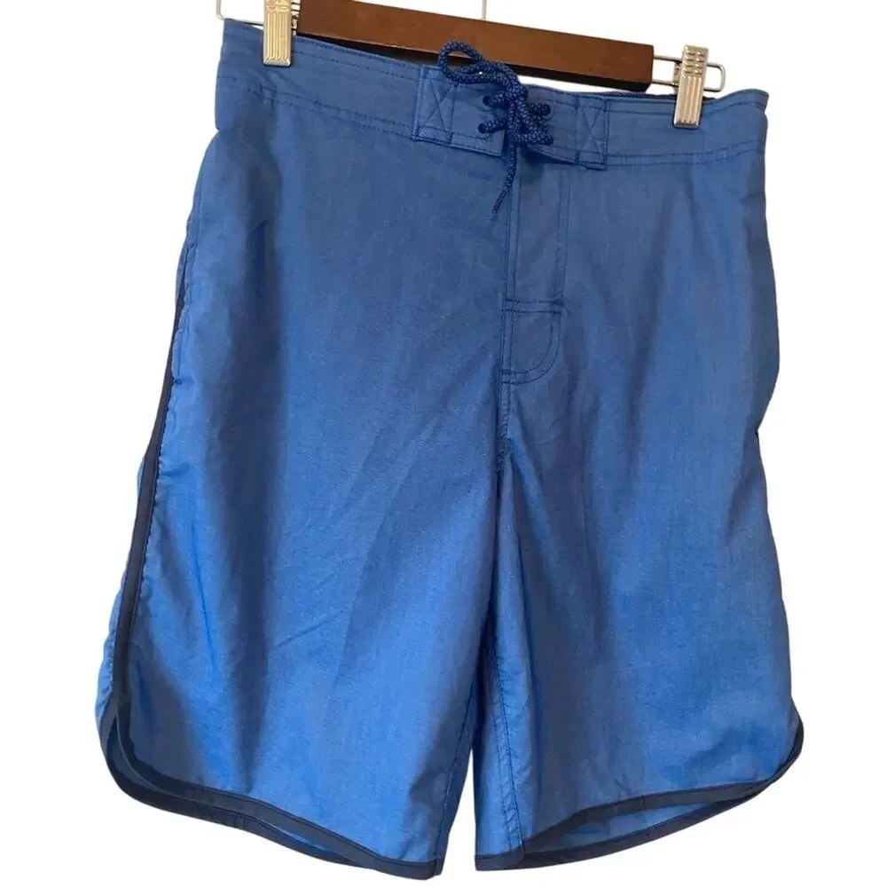 Island Joe Men's Small Blue Board Shorts Swim Trunks‎ Summer Beach Resort Travel